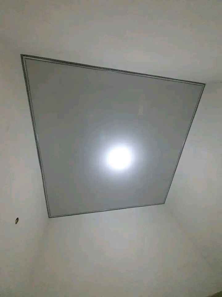 Plafon Pvc Motif Kayu Ruang Tamu